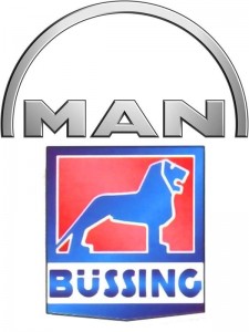 man bussing